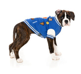 The Letterman Jacket - Blue -FINAL SALE NO RETURNS OR EXCHANGES
